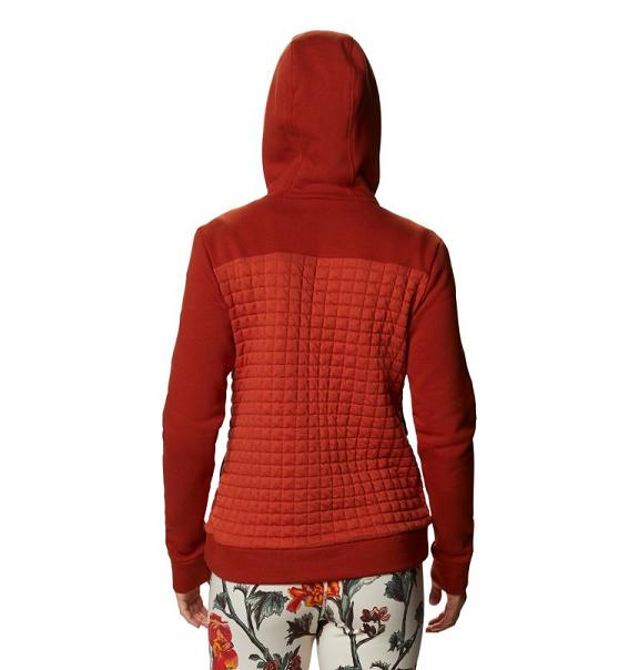 Columbia Sunday Summit Hoodies Red For Women's NZ48012 New Zealand